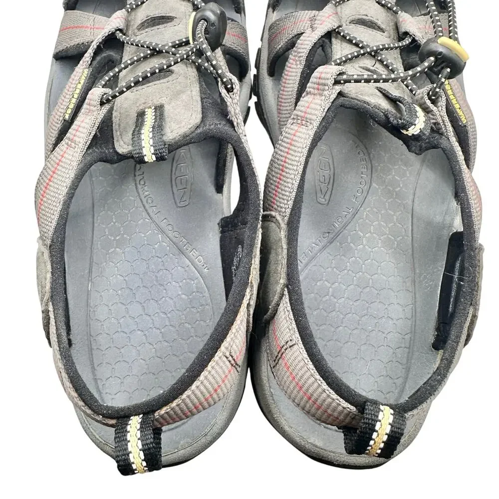 Keen | Men | Venice H2 Red Gray Outdoor Hiking Waterproof Sandals | Size 11